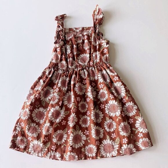 Carter's Girl Sunflower Dress 6 Years 6X - Picture 1 of 6